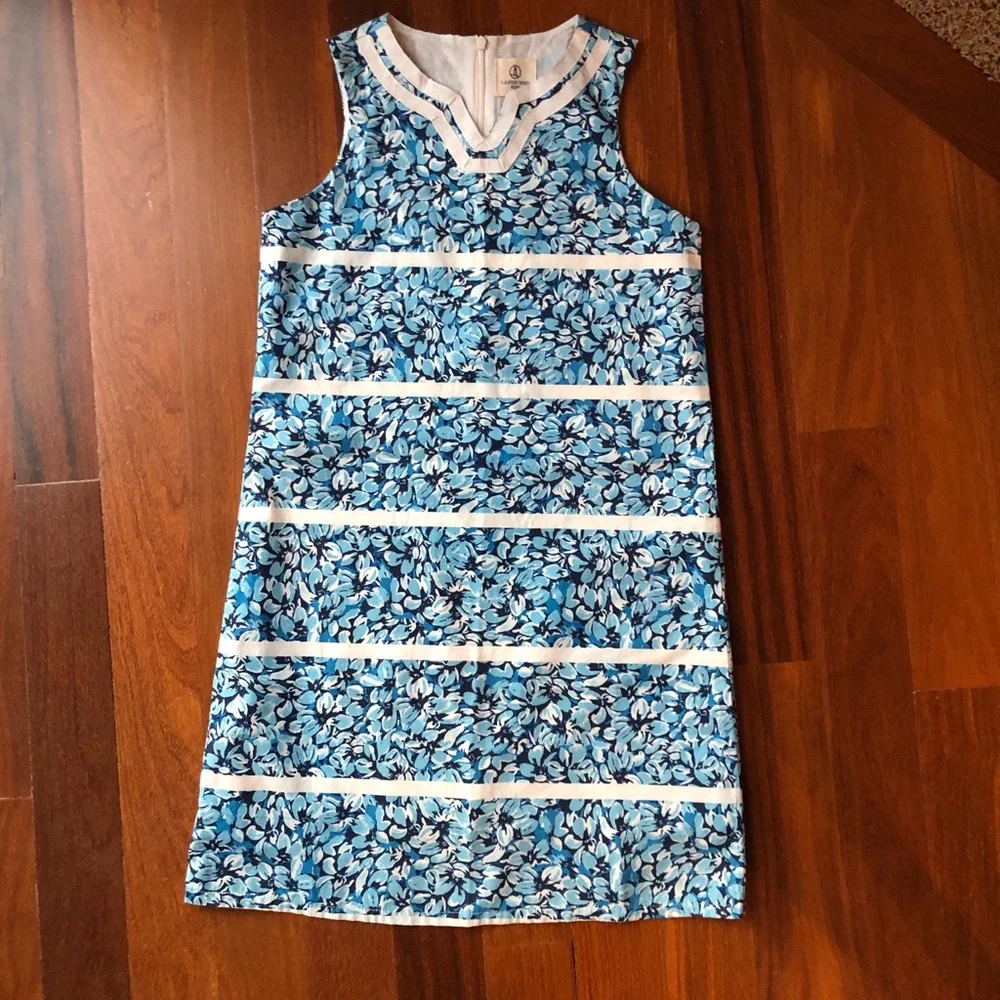 Land’s End Girls Sleeveless sheath dress size 10